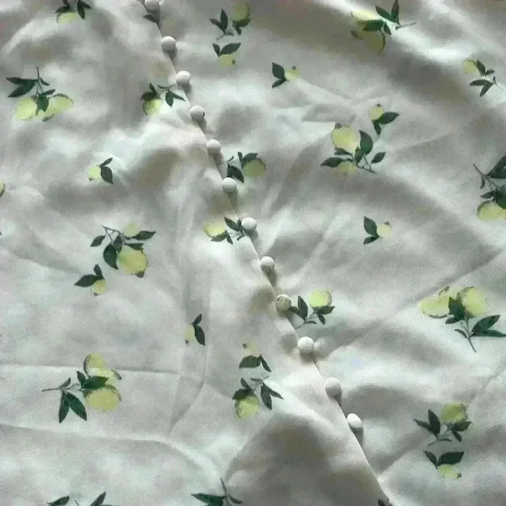 Sophie Rue xl cream chiffon top - Picture 3 of 5
